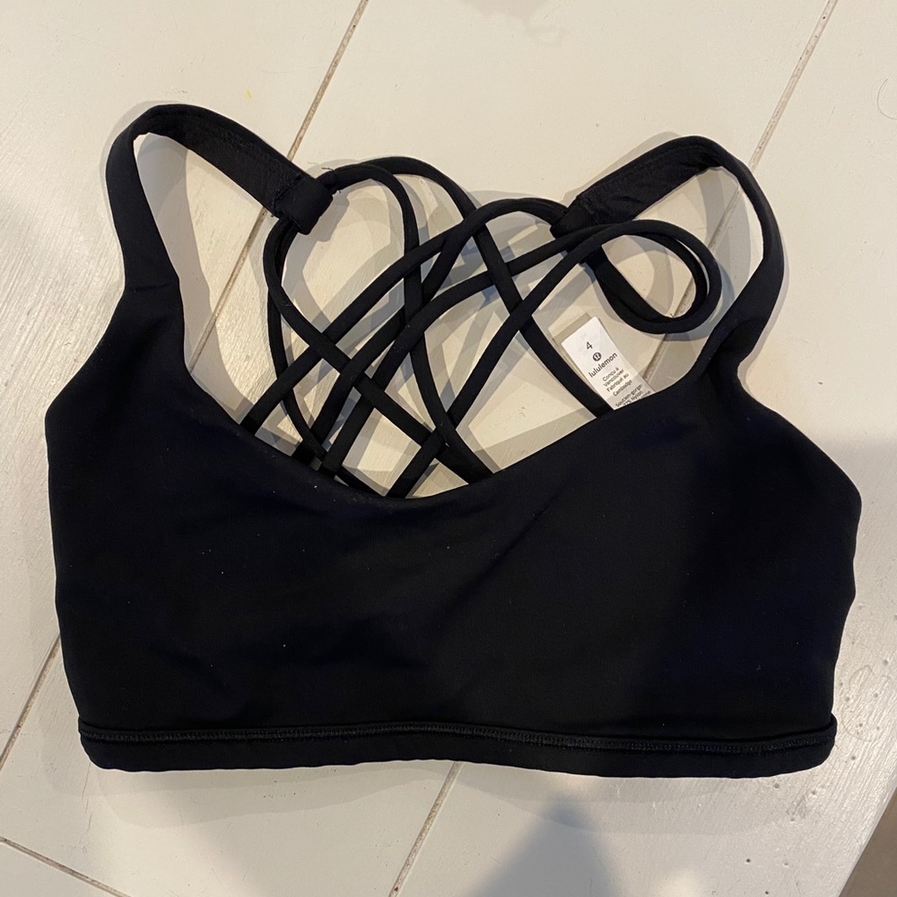 LULULEMON black Sports Bra